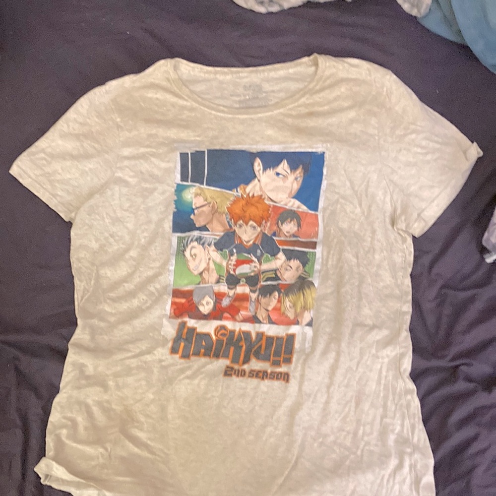 Haikyu!! Short Sleeved Graphic Tee